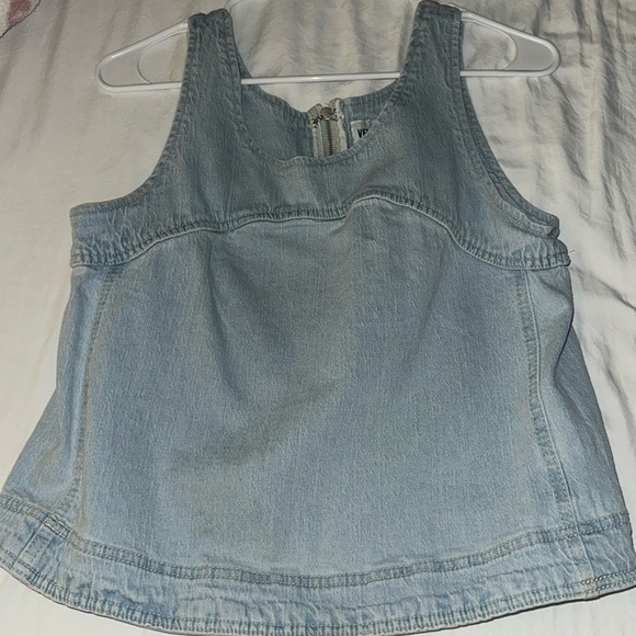 NWT: velvet heart denim tank - Picture 1 of 4